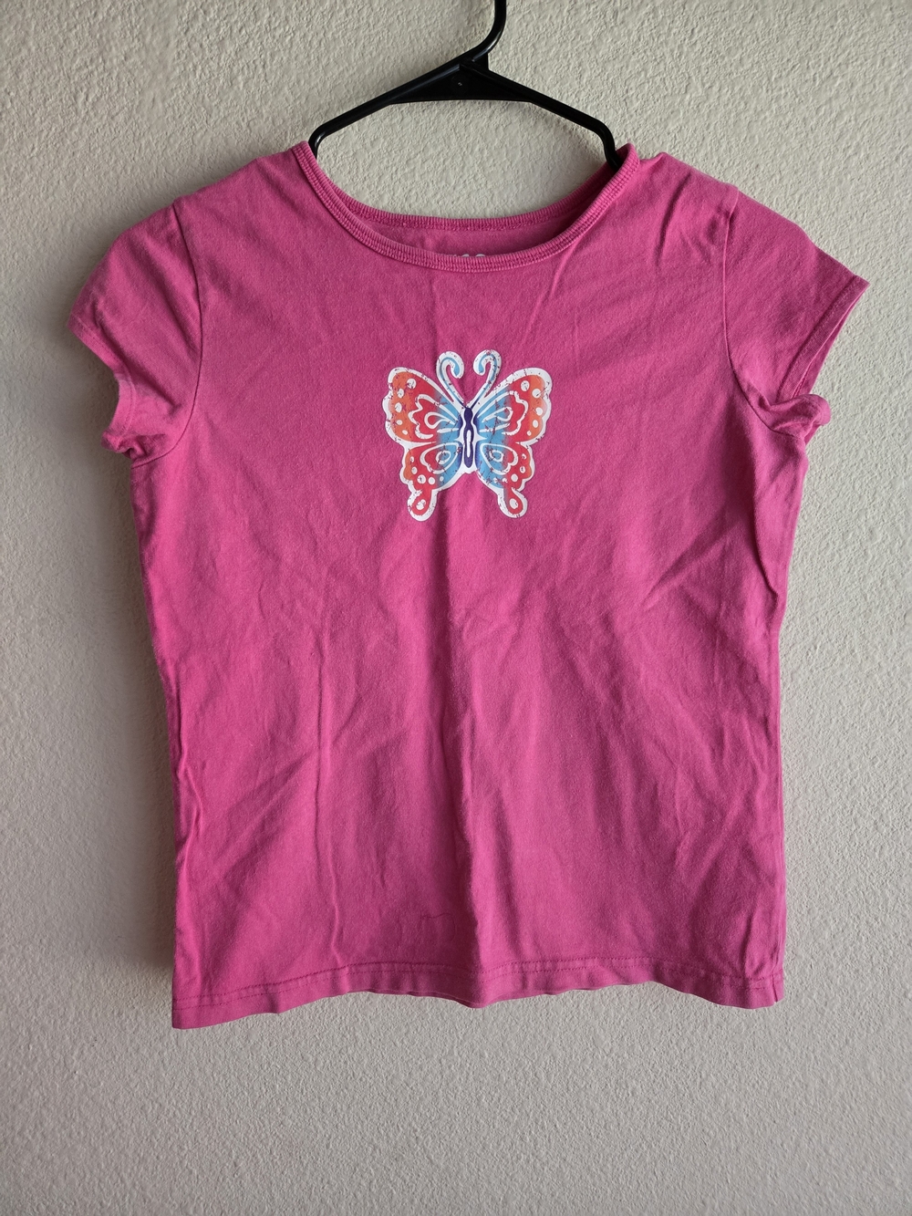 Circo Hot Pink Butterfly Short Sleeve Tee